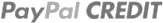 paypal credit logo