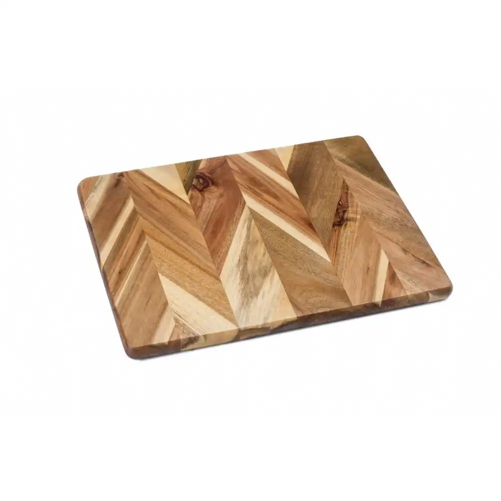 Lipper International Acacia Herringbone Cutting Board | Medium