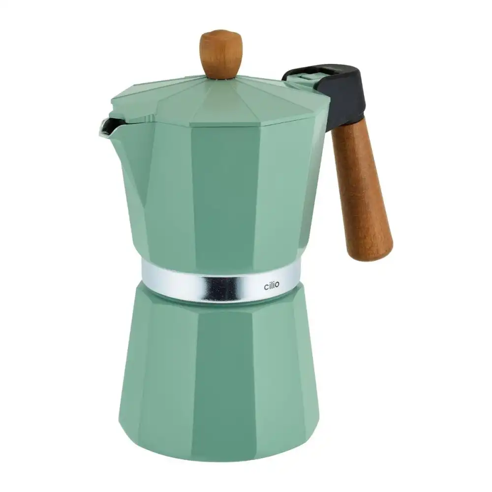 Frieling Cilio Legno 15oz Espresso Maker | Mint