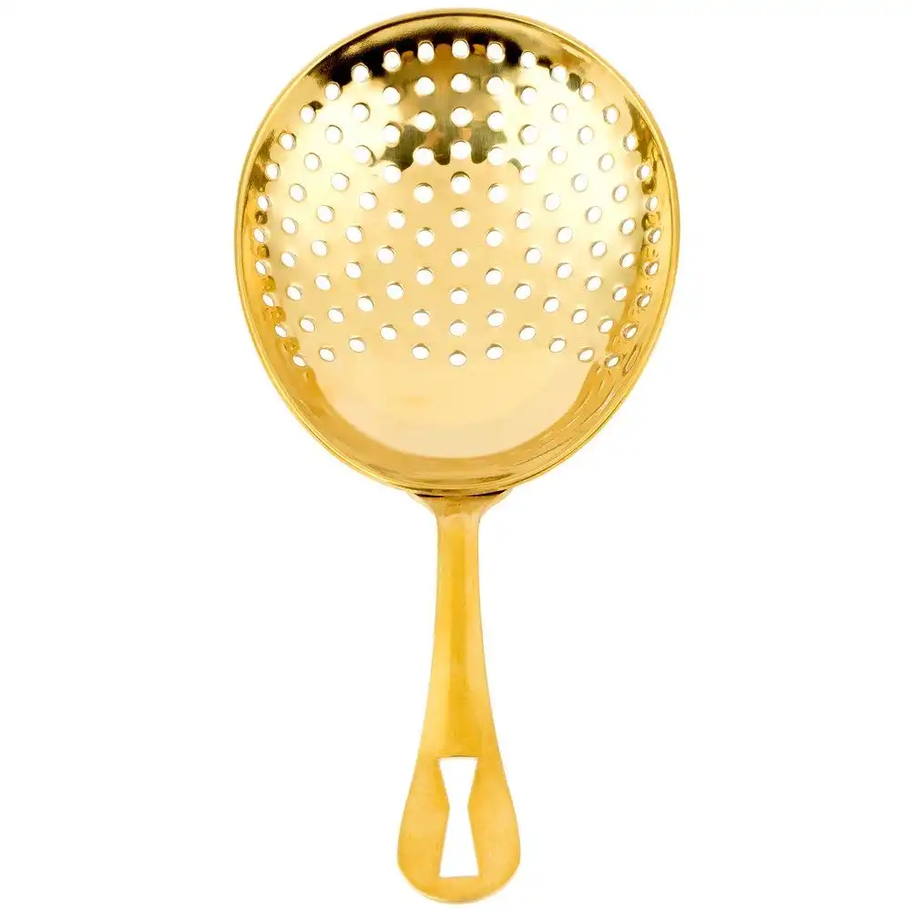 Mercer Barfly Julep Strainer | Gold Plated
