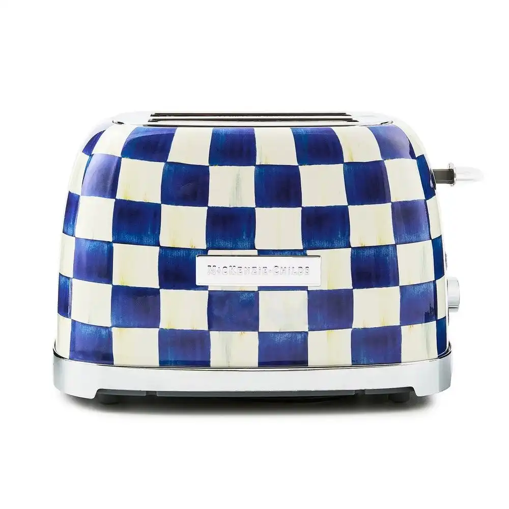 Alternative view of MacKenzie-Childs 2-Slice Toaster | Royal Check