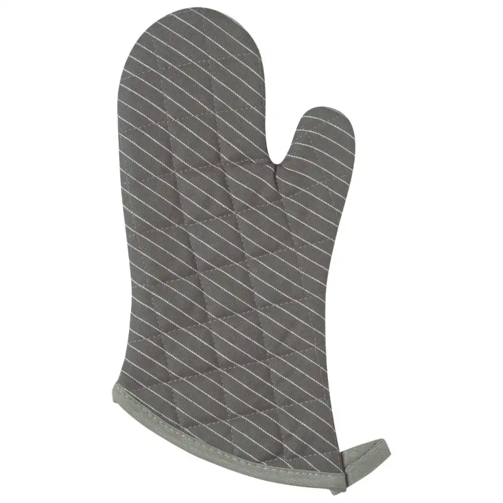 Now Designs by Danica Superior Oven Mitt | Granite Pinstripe