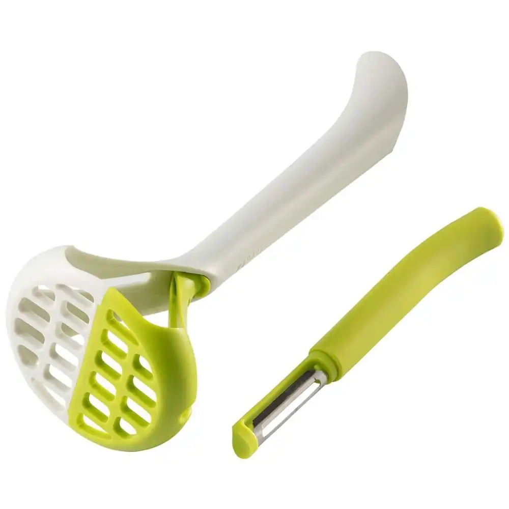 Alternative view of Gourmac Peel 'n Mash® | Green