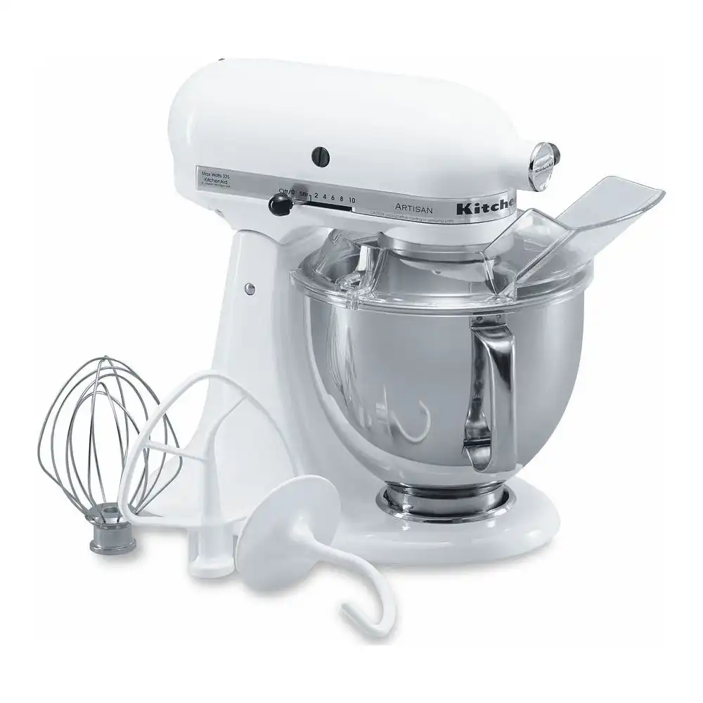 Alternative view of KitchenAid 5-Quart Artisan Tilt-Head Stand Mixer | White