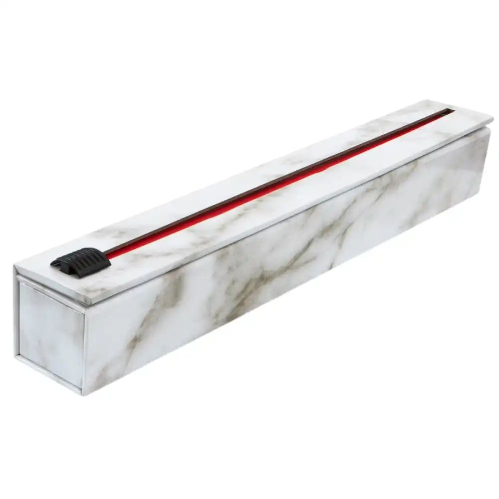Alternative view of ChicWrap 15" x 33' Parchment Paper Dispenser | Carrara Marble