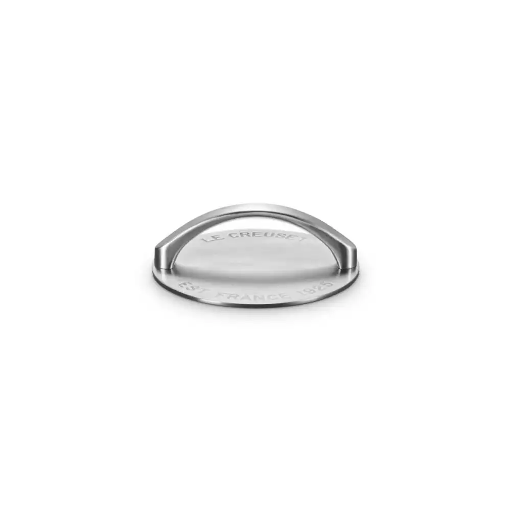 Alternative view of Le Creuset Alpine Collection 6" Stainless Steel Grill Press