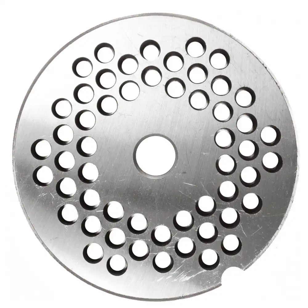 Alternative view of LEM Premium #20/22 Salvinox SS Grinder Plate - 1/4" (6mm)