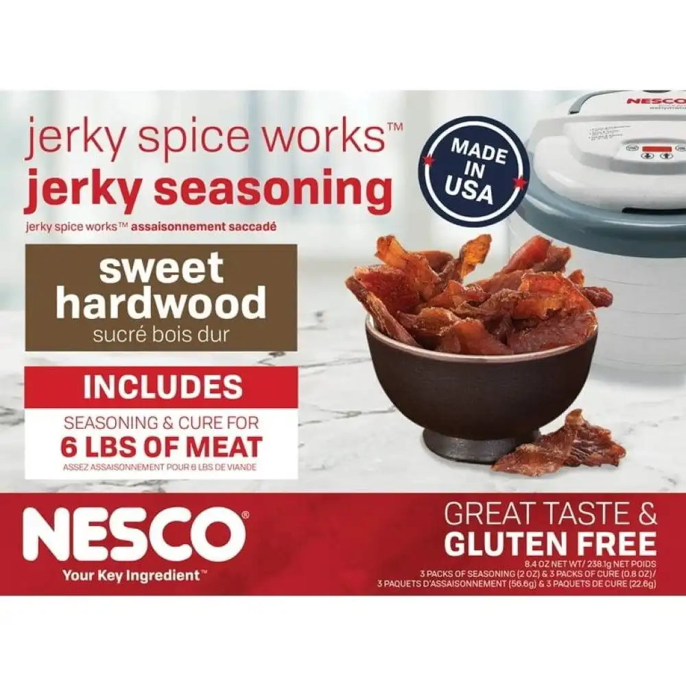 Alternative view of NESCO Jerky Seasoning | Sweet Hardwood (3 Pack)