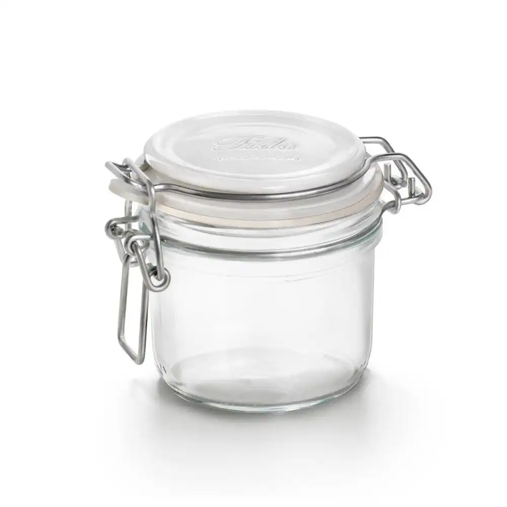 Bormioli Rocco Fido Swing Top Canning Jar with White Lid | 6.75oz