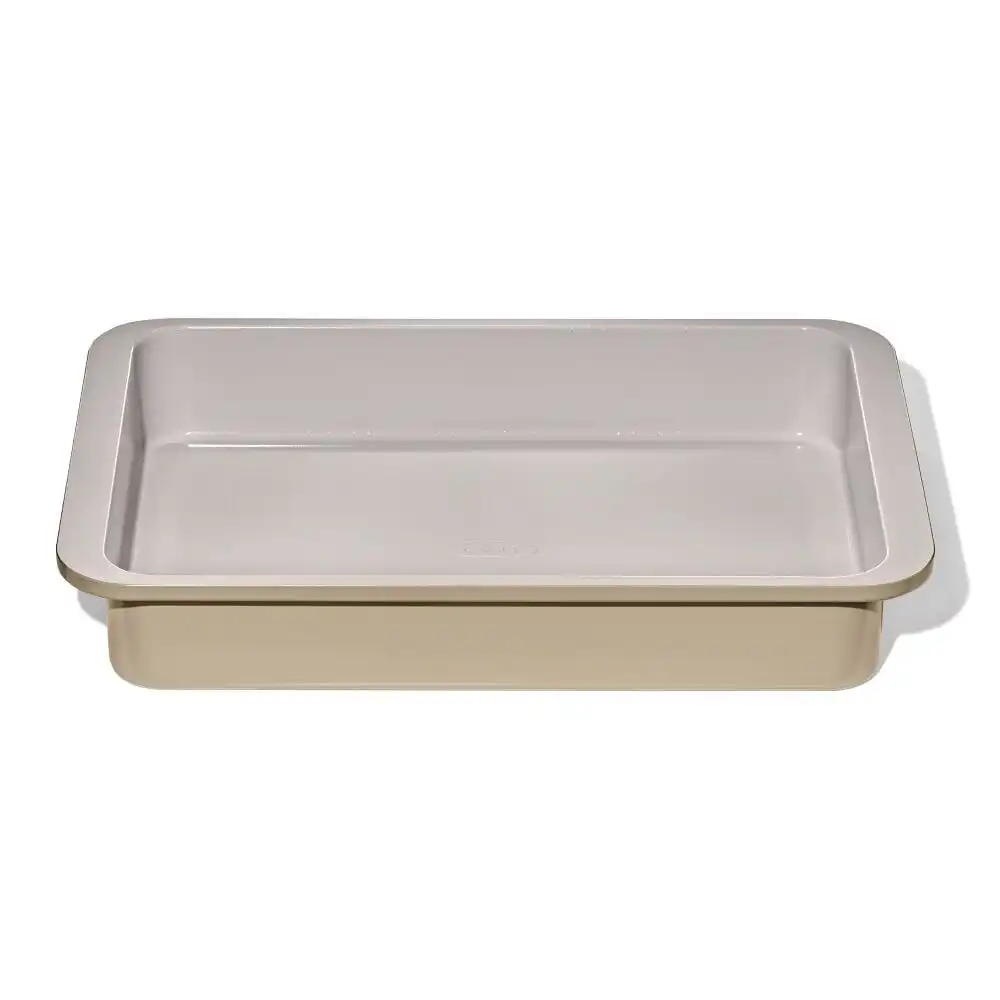 OXO Good Grips Non-Stick Pro Ceramic Coated Metal Bakeware 9" x 13" Cake Pan | Biscuit