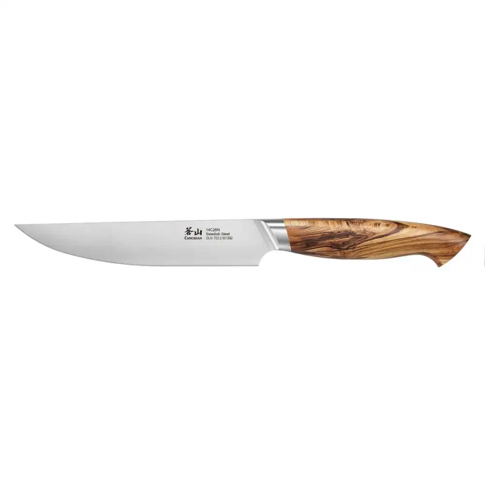 Alternative view of Cangshan Cutlery Oliv Series 4 Piece Steak Knife Set