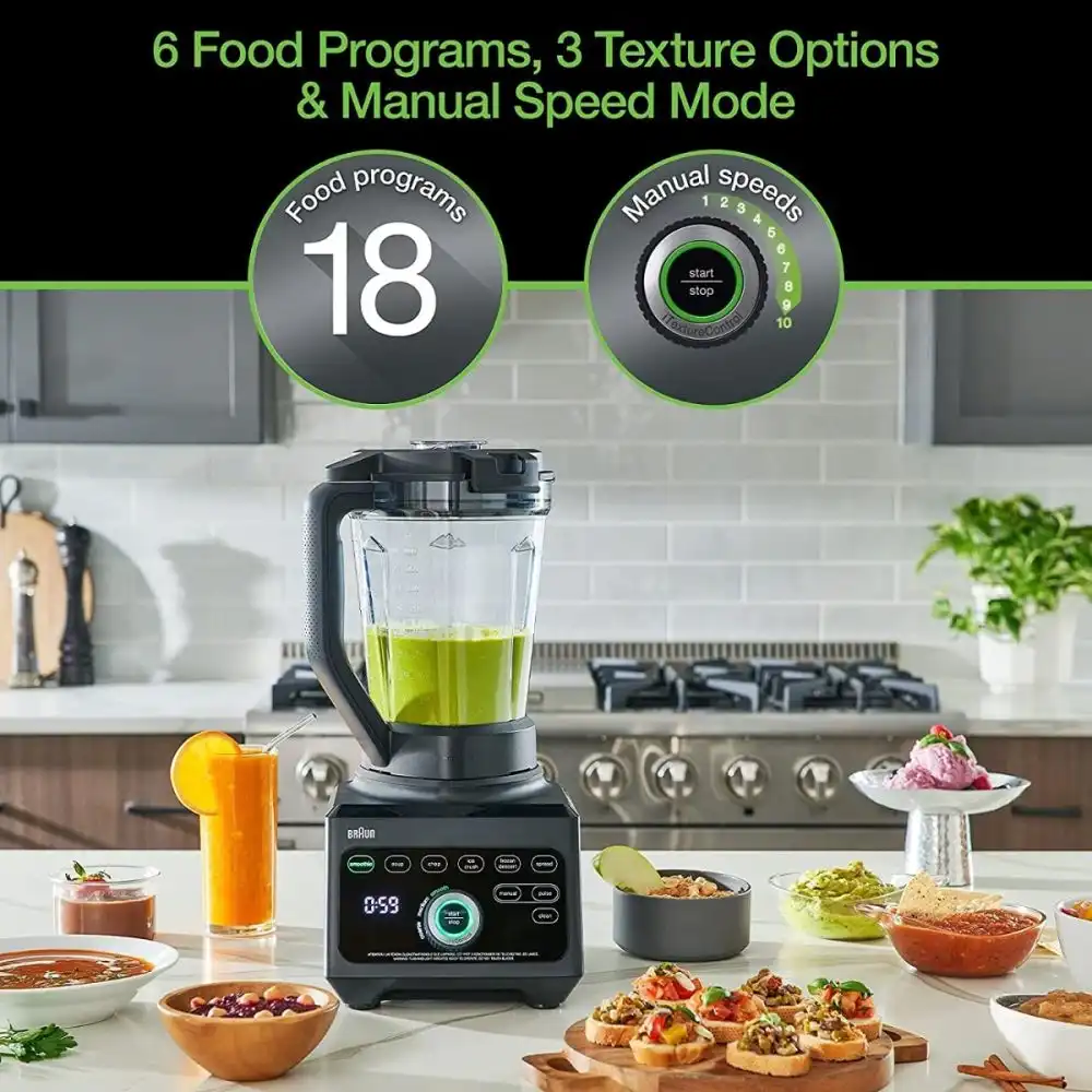 Alternative view of Braun TriForce Pro Power Blender with Smoothie2Go