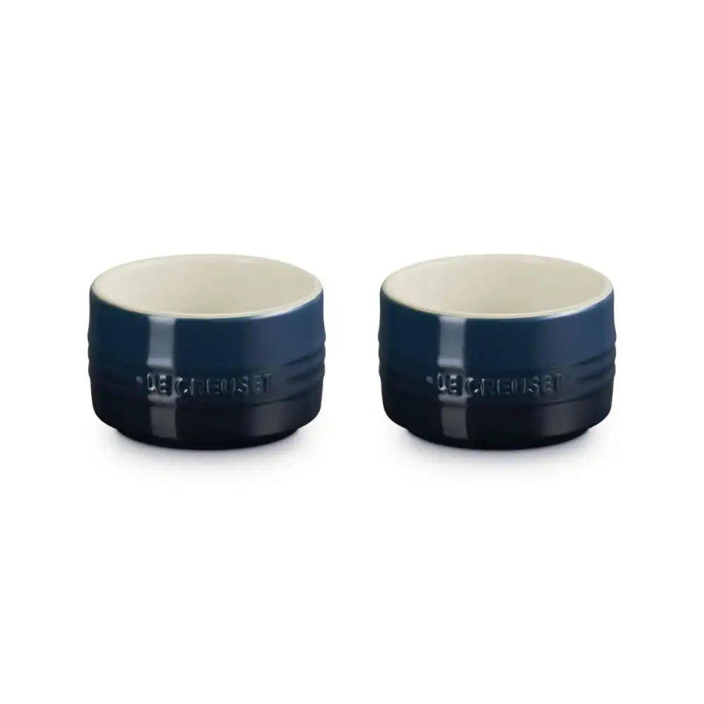 Le Creuset 7oz Straight Walled Ramekins (Set of 2) | Nuit