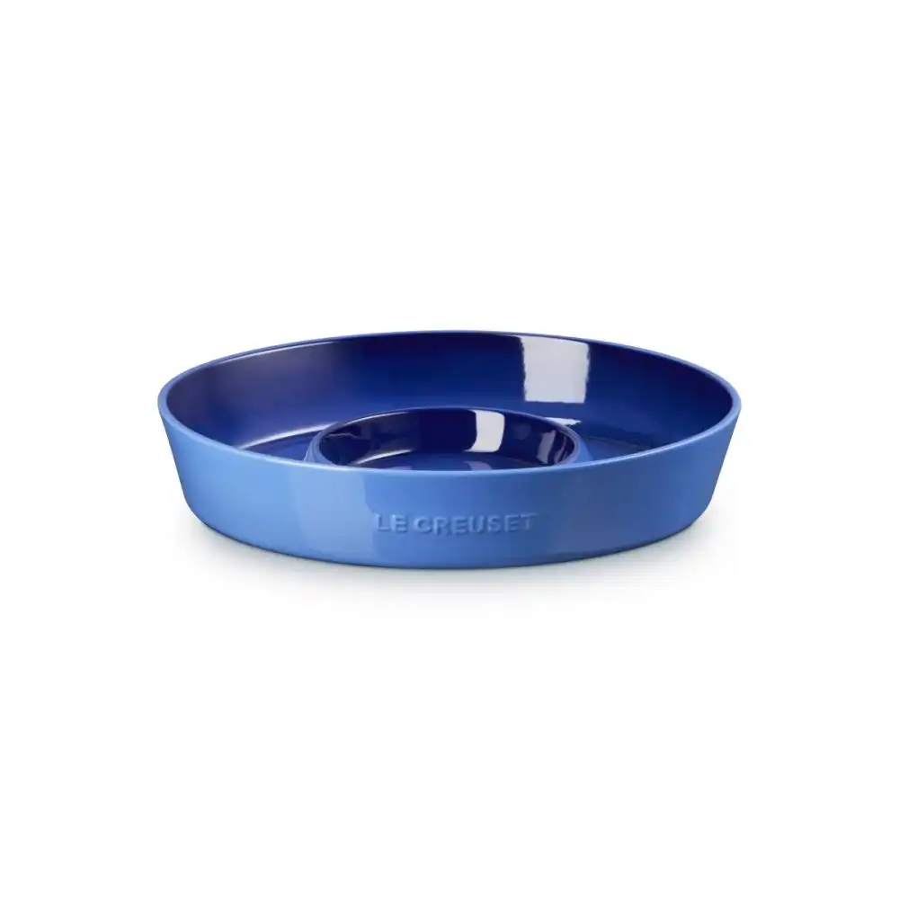 Alternative view of Le Creuset 13" Chip and Dip Platter | Marseille