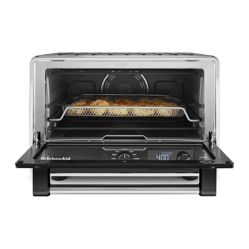 Alternative view of KitchenAid Digital Countertop Oven with Air Fry | Black Matte