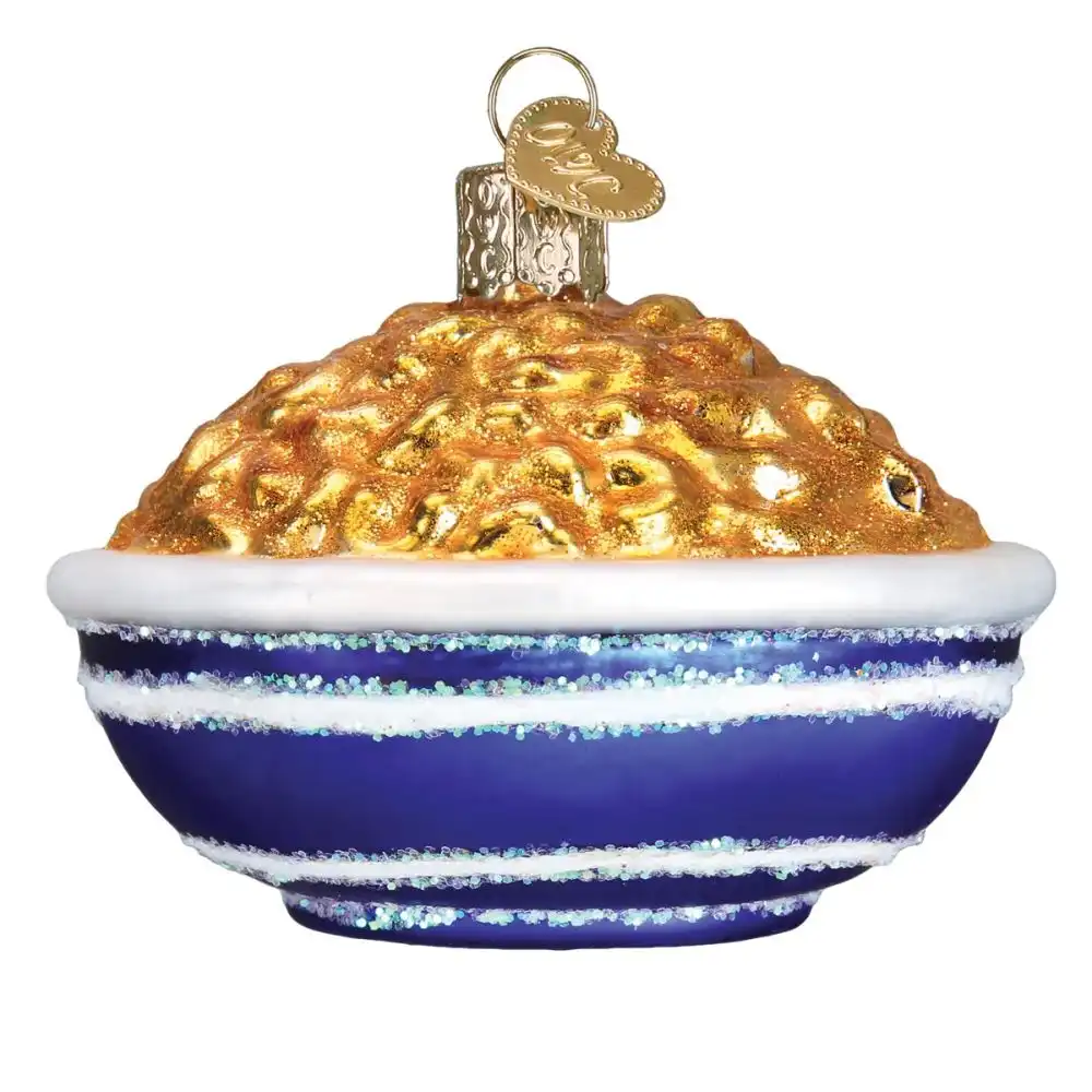 Alternative view of Old World Christmas Ornament | Bowl of Mac & Cheese