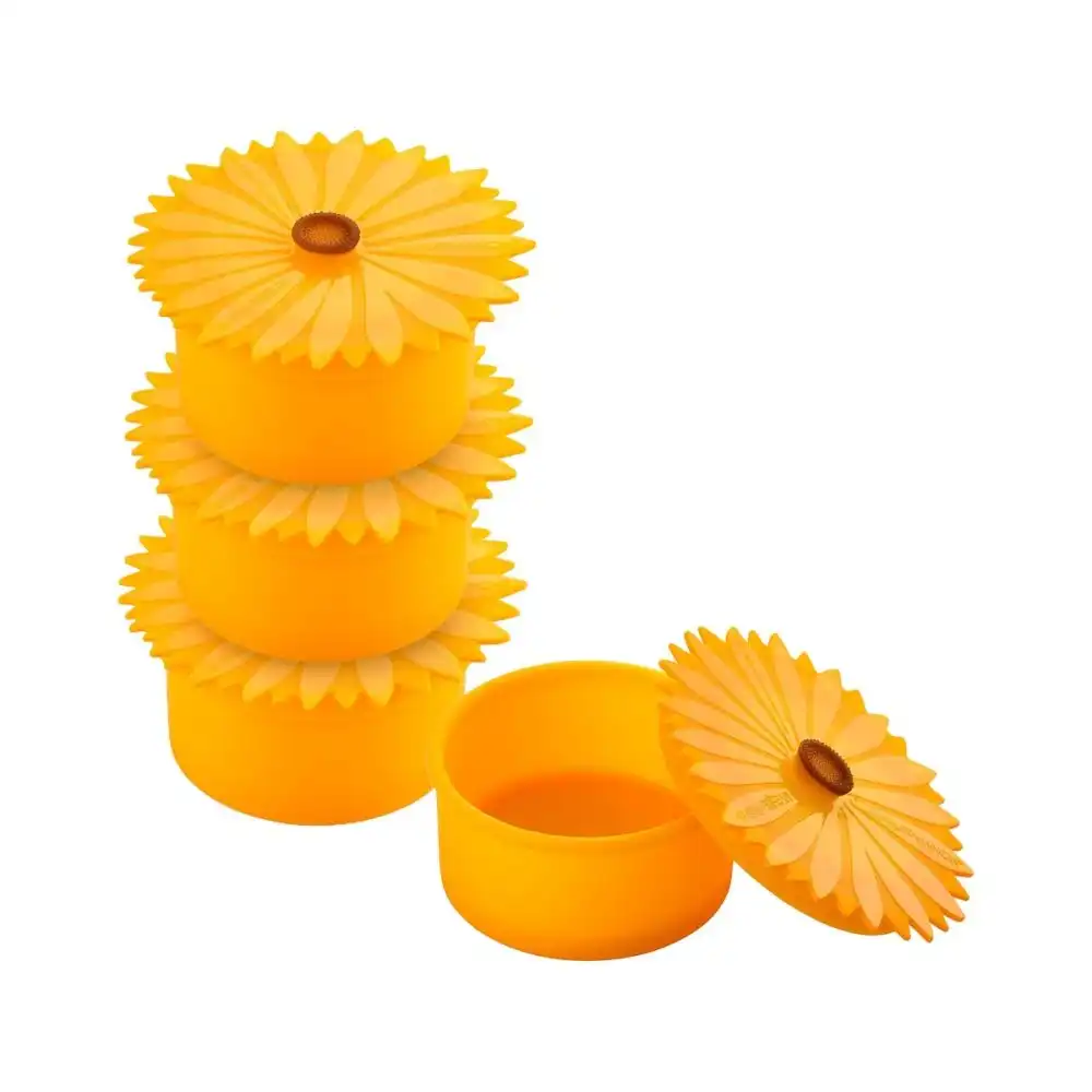 Alternative view of Charles Viancin 4-Piece Small Container Set | Sunflower