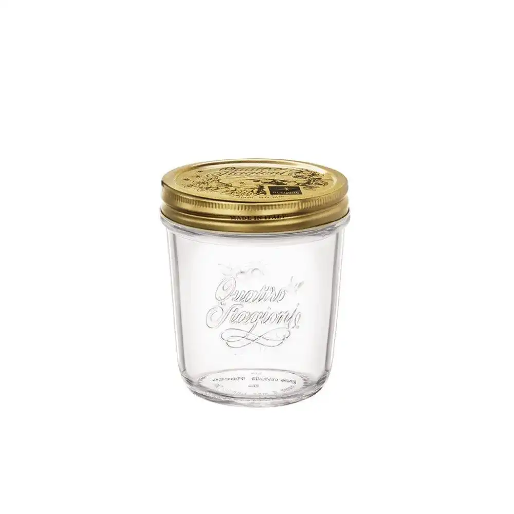 Alternative view of Bormioli Rocco Quattro Stagioni Wide Mouth Canning Jars (Set of 4) | 10.75oz