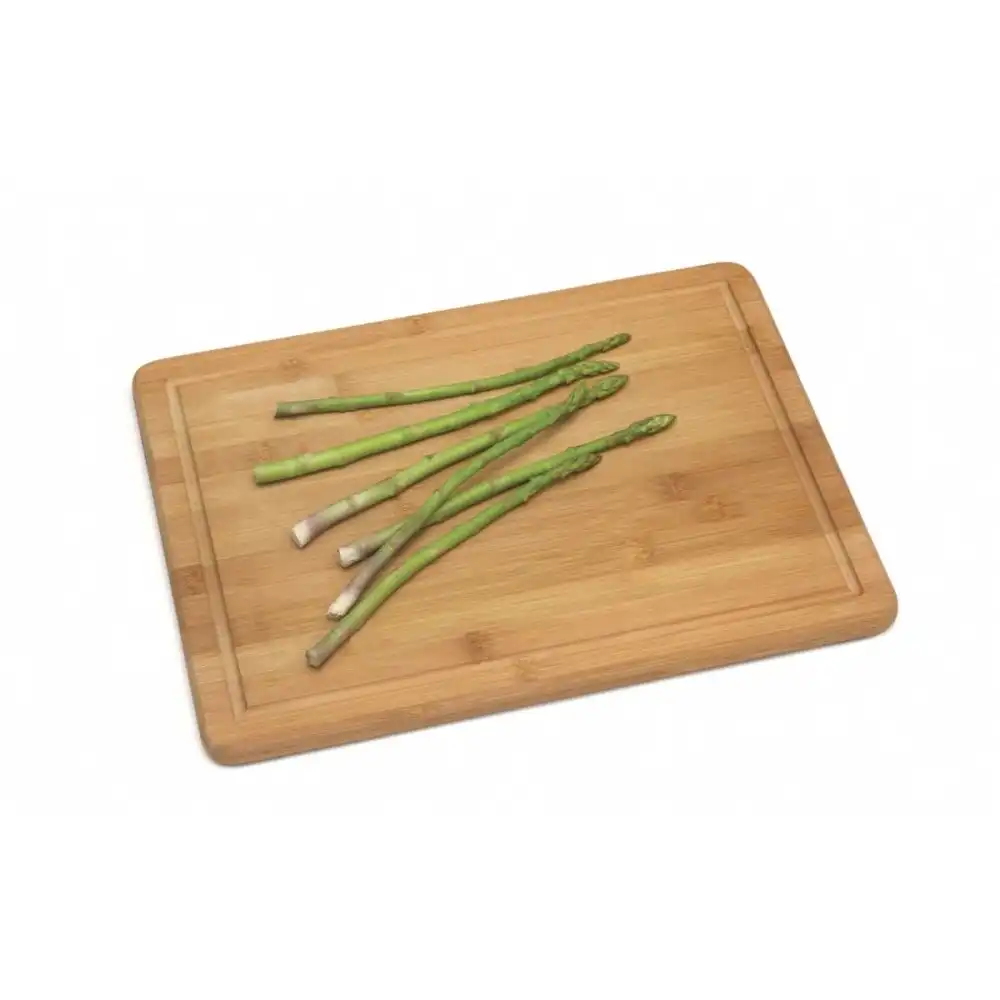 Alternative view of Lipper International Bamboo Cutting Board with Non-Slip Cork Backing | Large