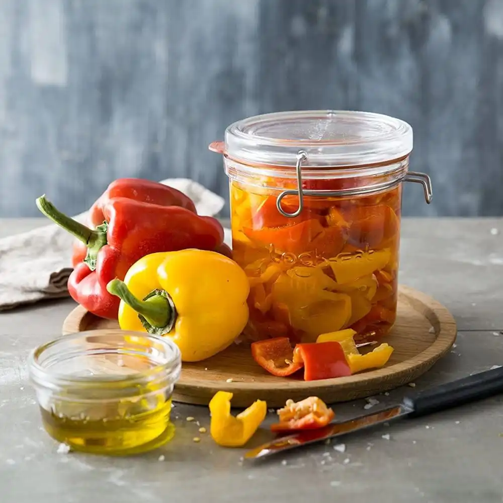 Alternative view of Luigi Bormioli Lock-Eat Food Jar | 25.25oz