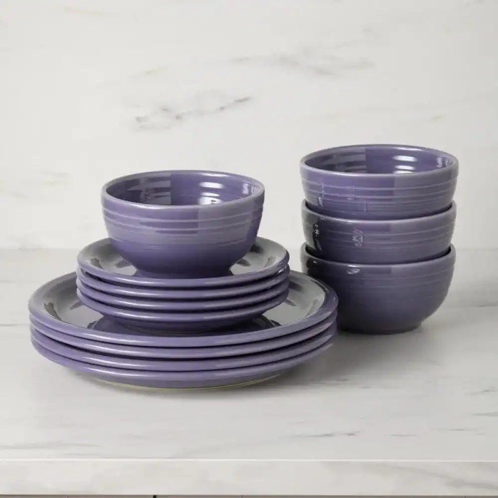 Alternative view of Fiesta® 12-Piece Bistro Coupe Dinnerware Set (Service for 4) | Lavender