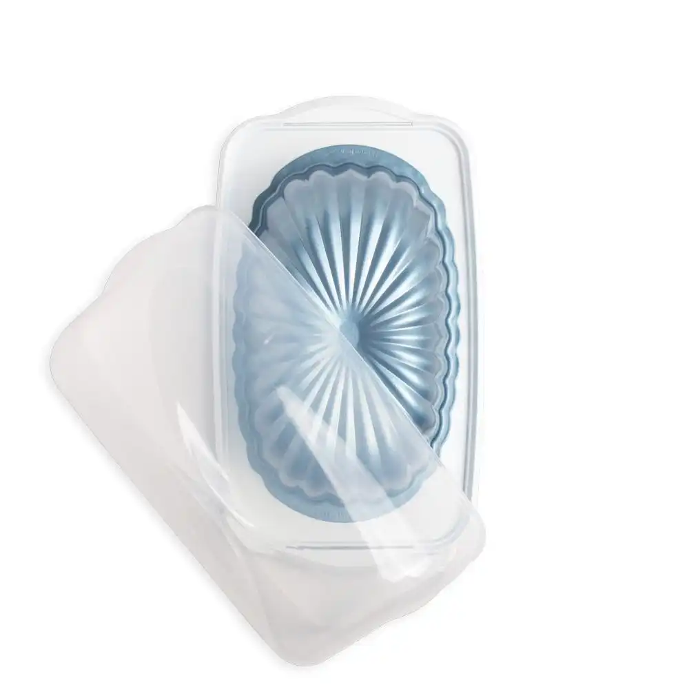 Nordic Ware Northern Lights™ Fluted Loaf Pan & Keeper Set