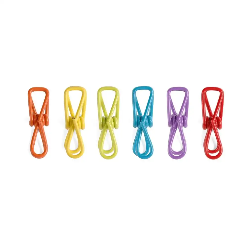 Kikkerland Multi-Purpose Clips | Set of 12
