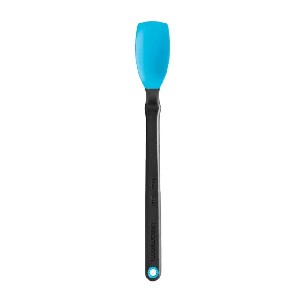 Alternative view of Dreamfarm 8.1" Mini Supoon Silicone Scraping Spoon | Dreamfarm Blue