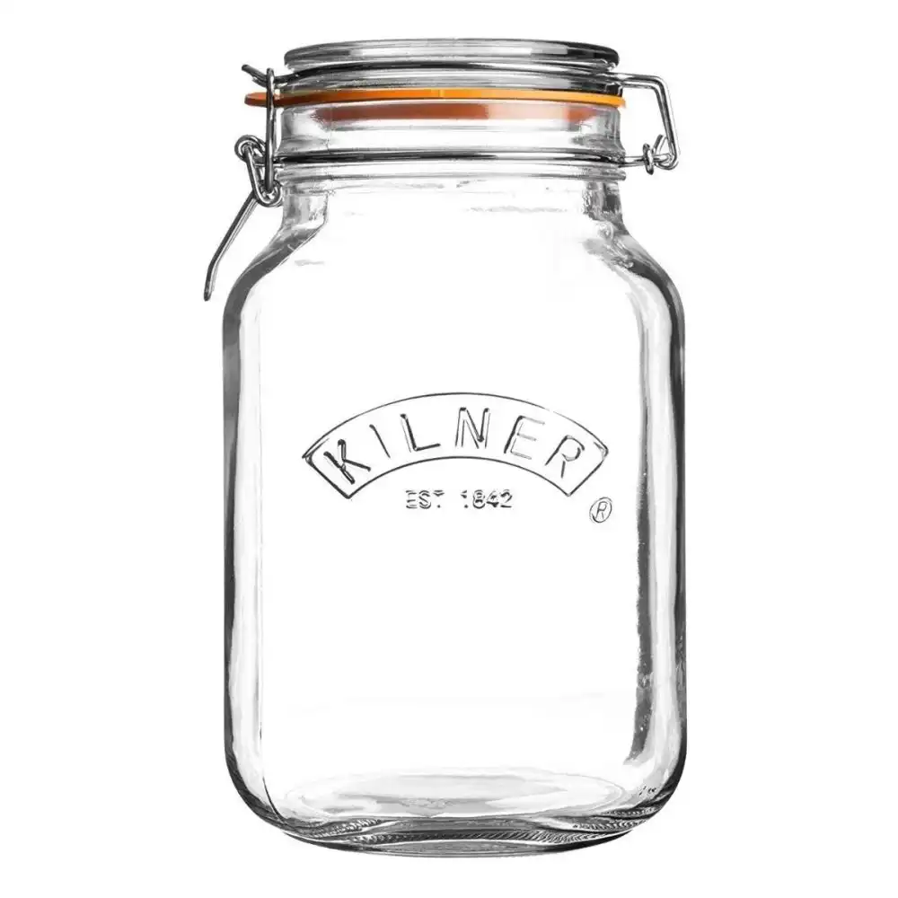 Alternative view of Kilner Round Clip Top Jars (Set of 4) | 51oz