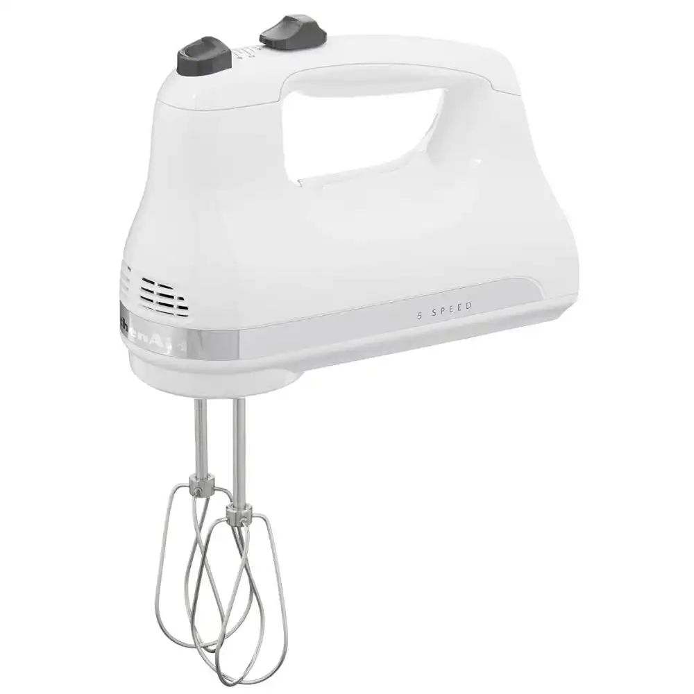 Alternative view of KitchenAid 5-Speed Ultra Power Hand Mixer | White