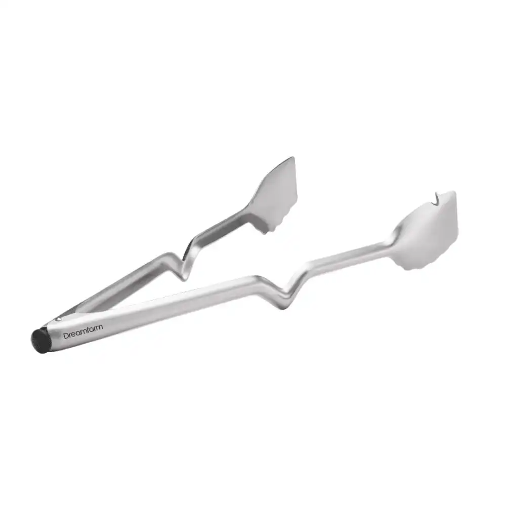 Dreamfarm 15" Clongs BBQ Tongs | Stainless Steel
