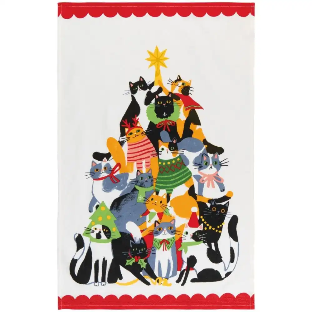 Danica Jubilee Christmas Dishtowel | Kitty Carol
