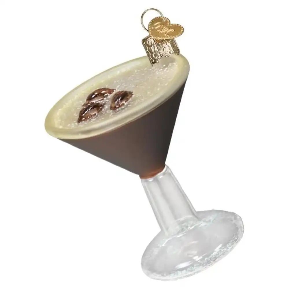 Alternative view of Old World Christmas Ornament | Espresso Martini