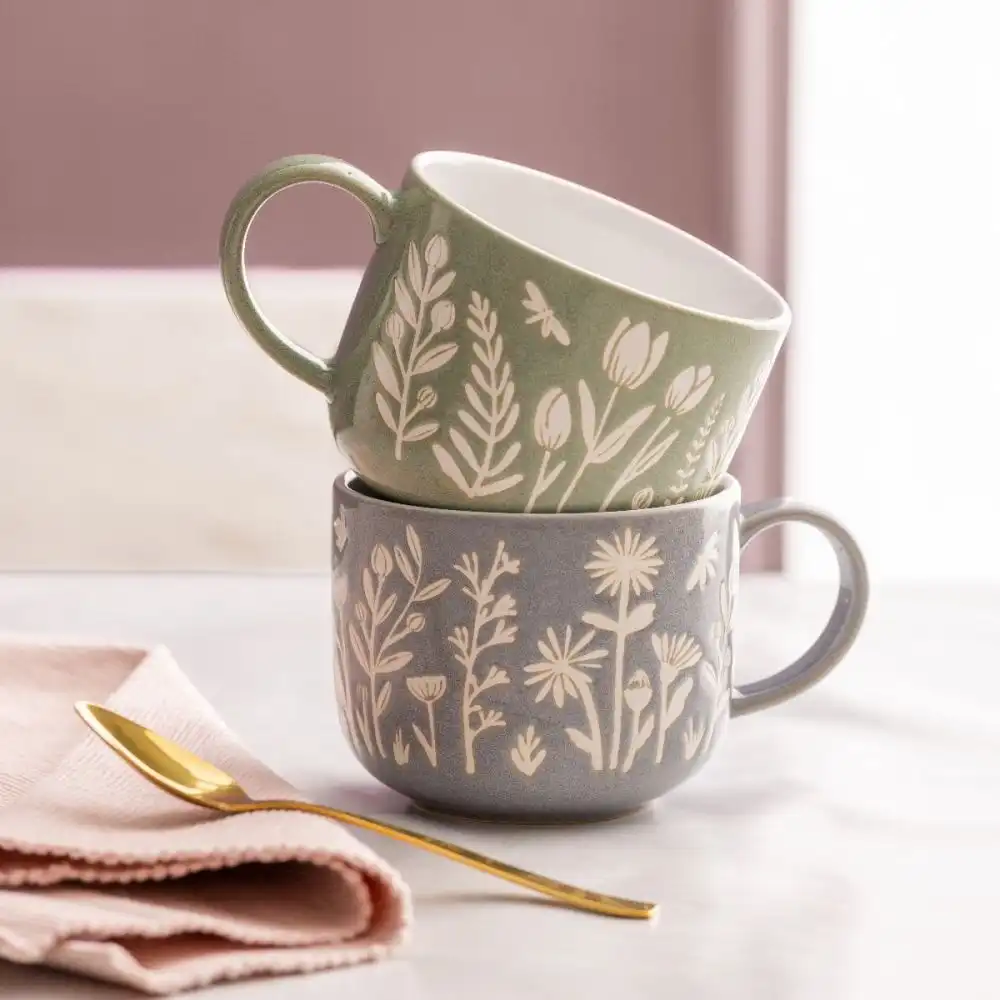 Alternative view of Mason Cash In the Meadow 13.5oz Mug | Green Tulip
