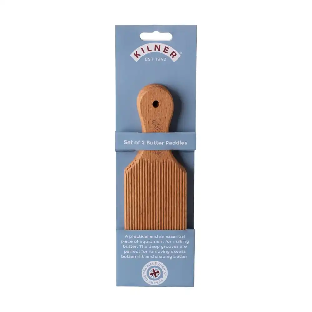 Alternative view of Kilner Butter Beechwood Paddles | Set of 2