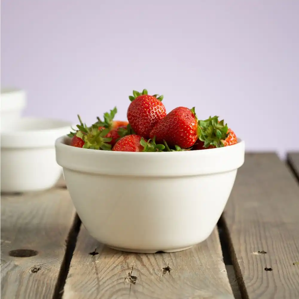 Alternative view of Mason Cash Original S36 (0.95 Qt) Pudding Basin | White