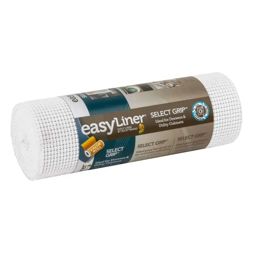 Alternative view of Duck Brand Easy Liner Select Grip 12" x 20' Shelf Liner | White