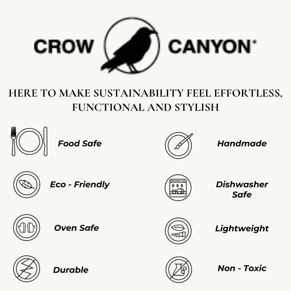 Alternative view of Crow Canyon 8 Qt Medium Basin | Blue Splatter