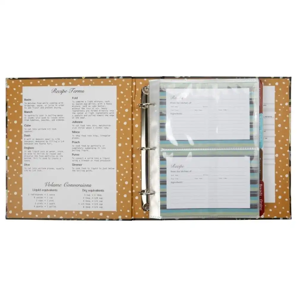 Alternative view of C.R. Gibson Pocket Page Recipe Book | Forage