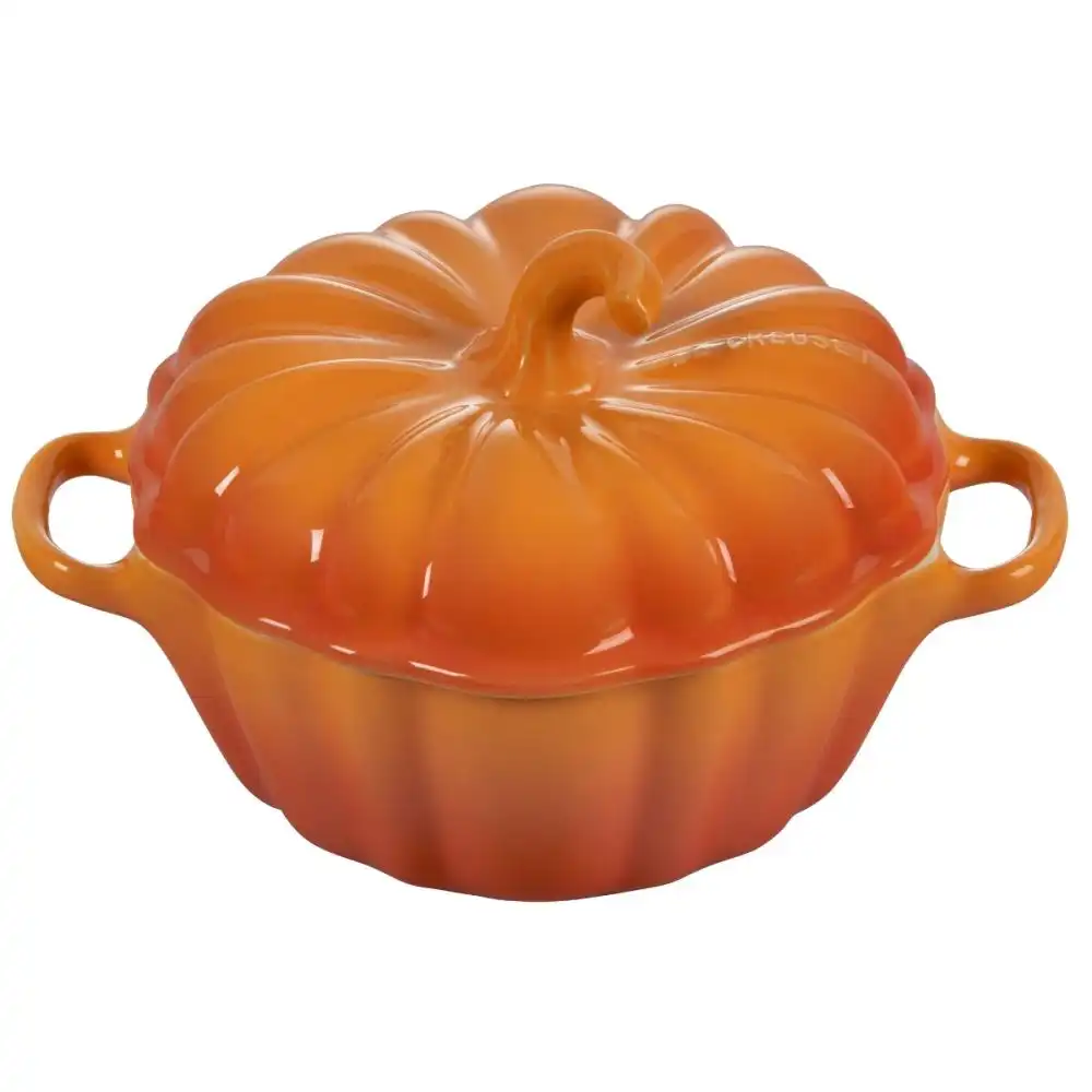 Le Creuset 12oz Mini Pumpkin Cocotte | Persimmon