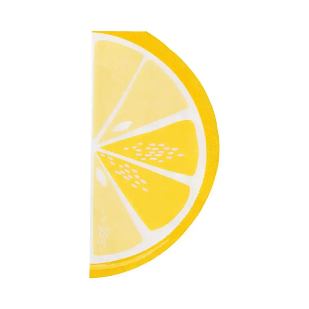 My Mind's Eye 24-Piece Dinner Paper Napkins | Lemon Slice