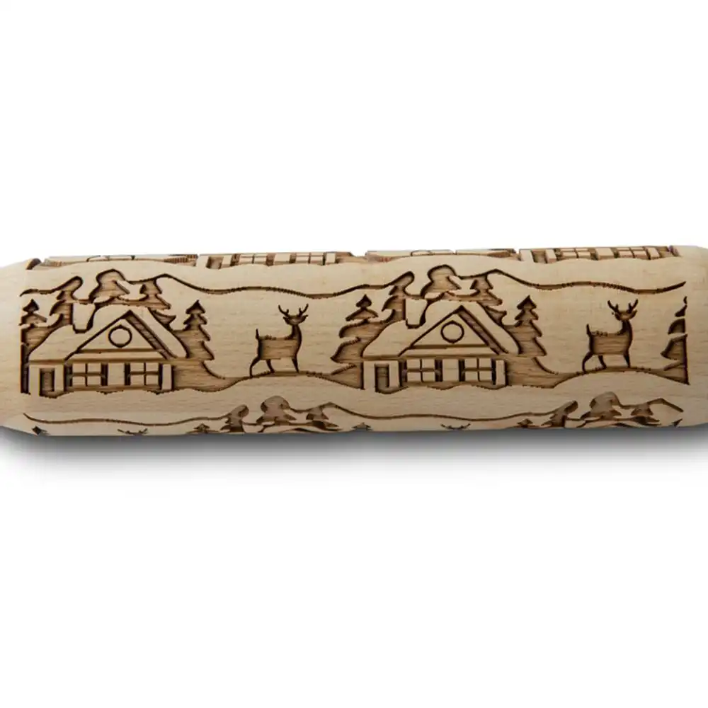 Alternative view of Nordic Ware Embossing Rolling Pin | Woodland Cottage