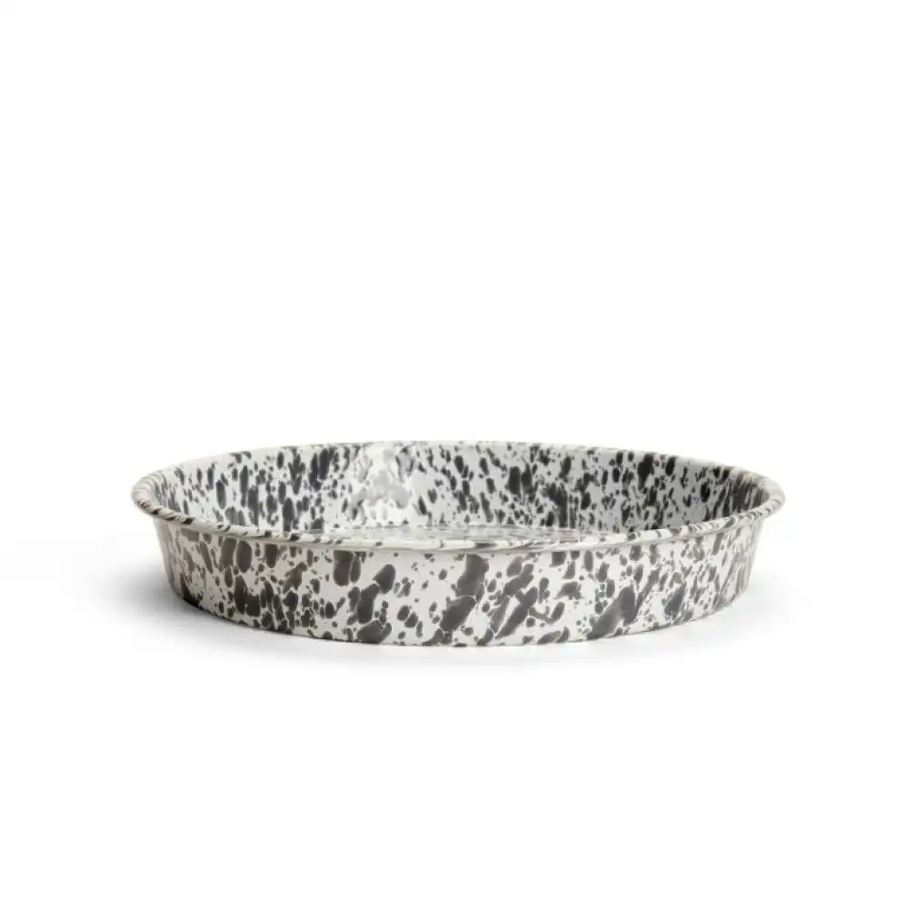Crow Canyon Deep Dish Pizza Pan | Grey Splatter