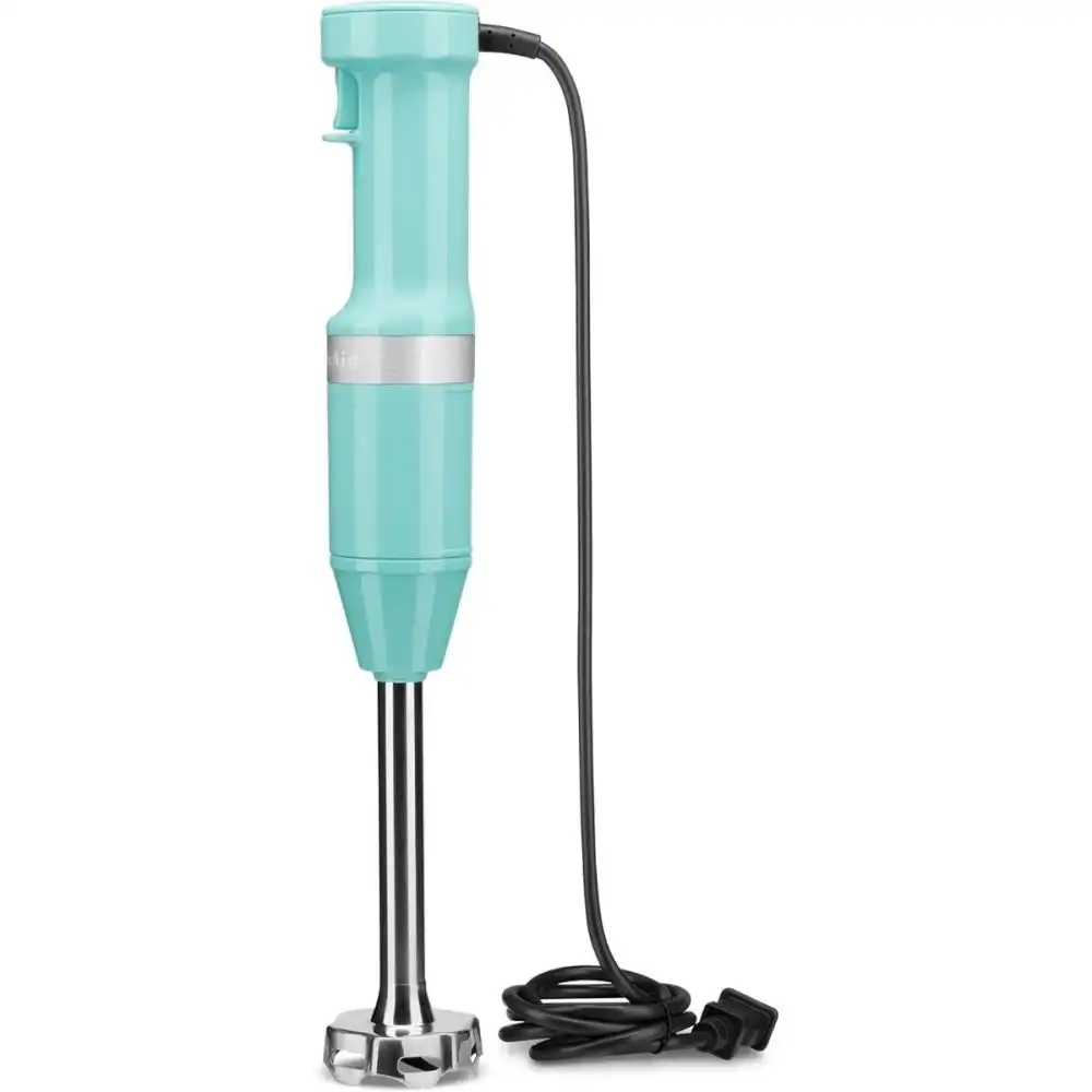 Alternative view of KitchenAid Variable Speed Corded Hand Blender With Accessories | Aqua Sky