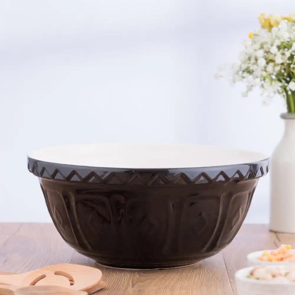 Alternative view of Mason Cash Color Mix Collection S12 (4.25 Qt) Mixing Bowl | Black