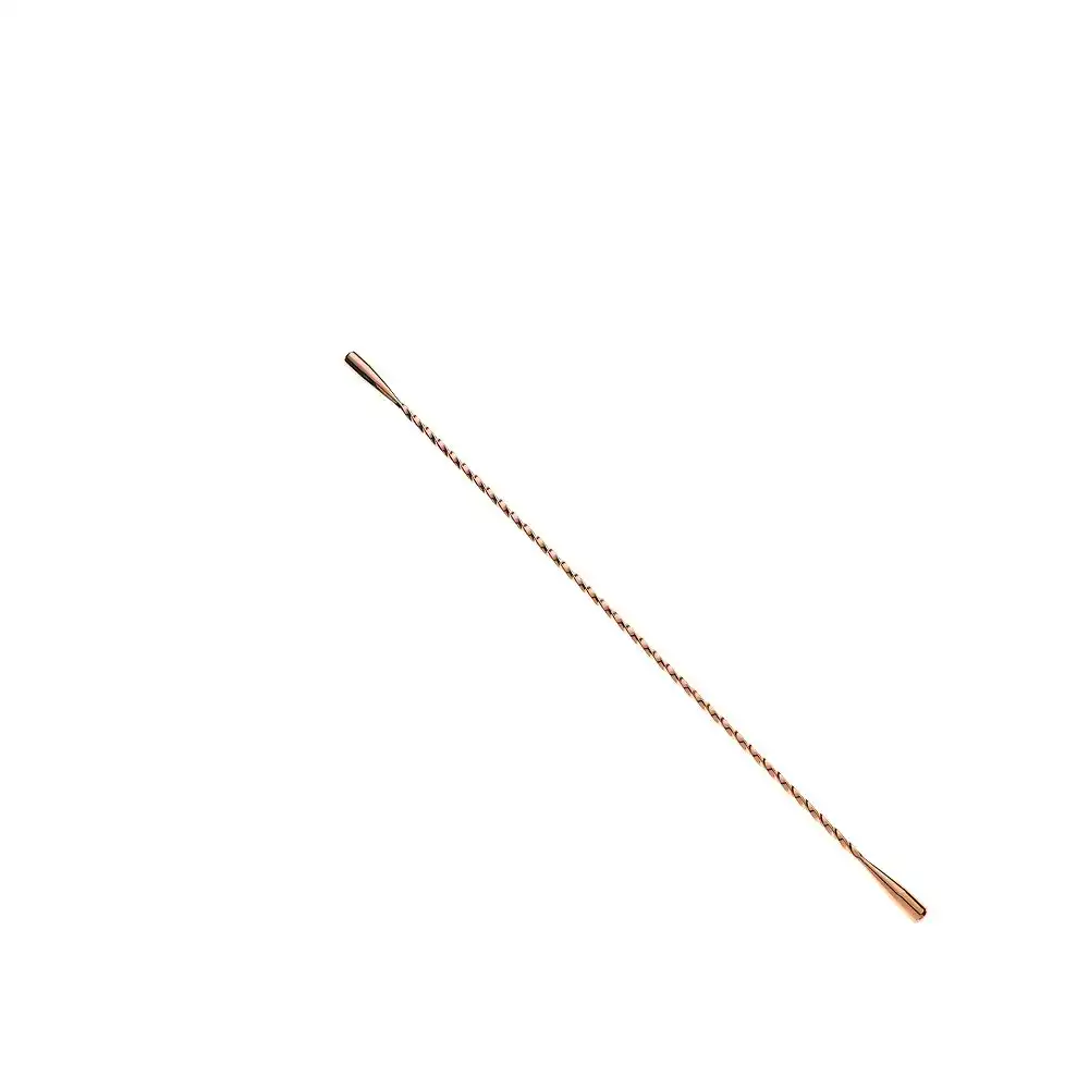 Mercer Barfly 17" Stainless Steel Double Ended Stirrer | Copper Plated