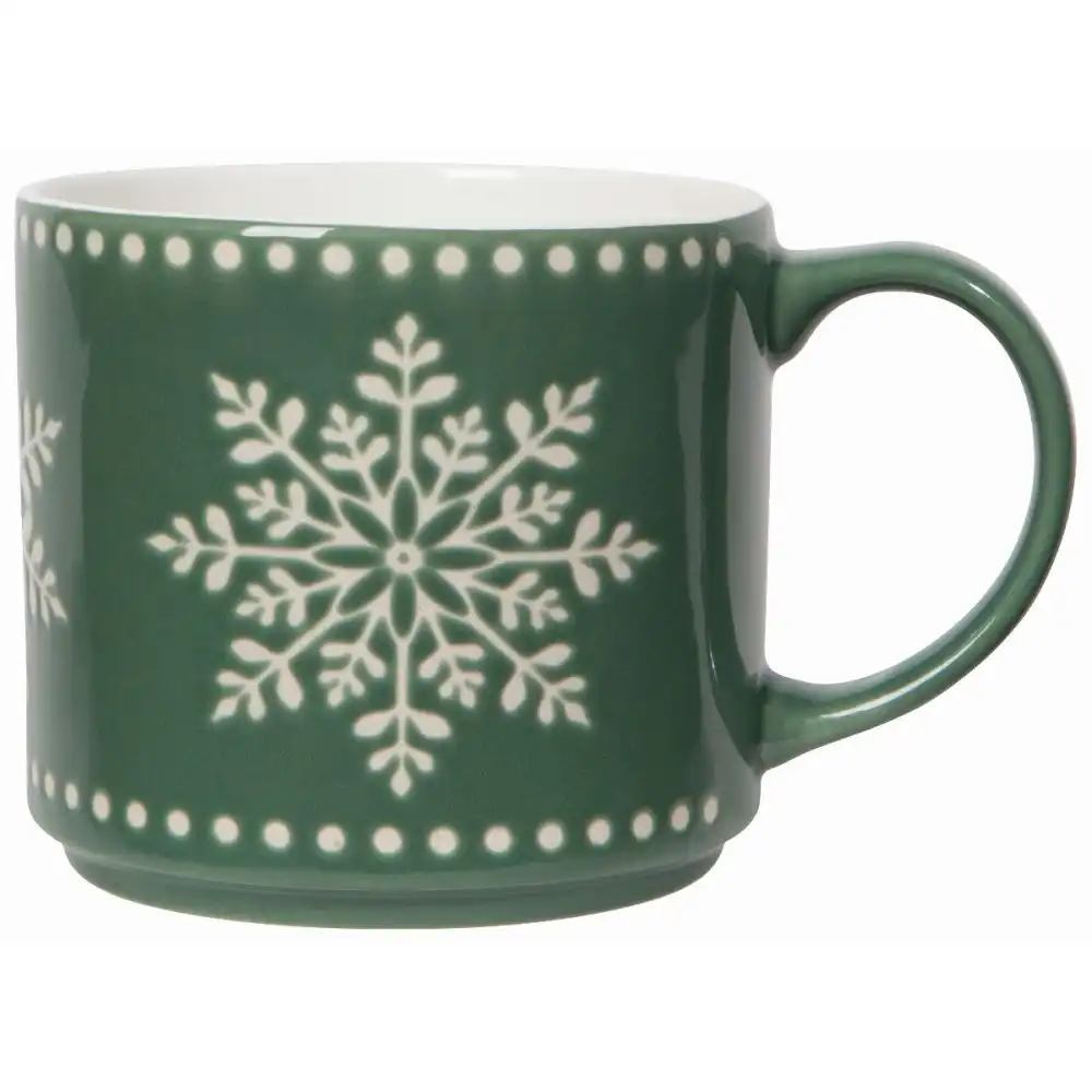 Now Designs by Danica 16oz Stacking Snowflake Mug | Good Tidings