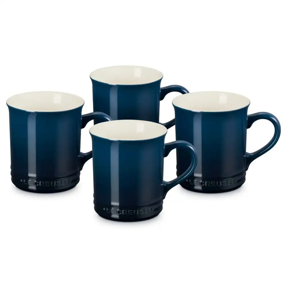 Le Creuset Vancouver 14oz Mugs (Set of 4) | Nuit