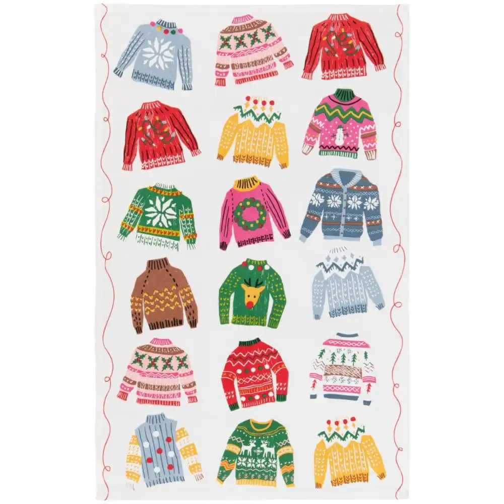Danica Jubilee Printed Dishtowel | Merry Knitmas