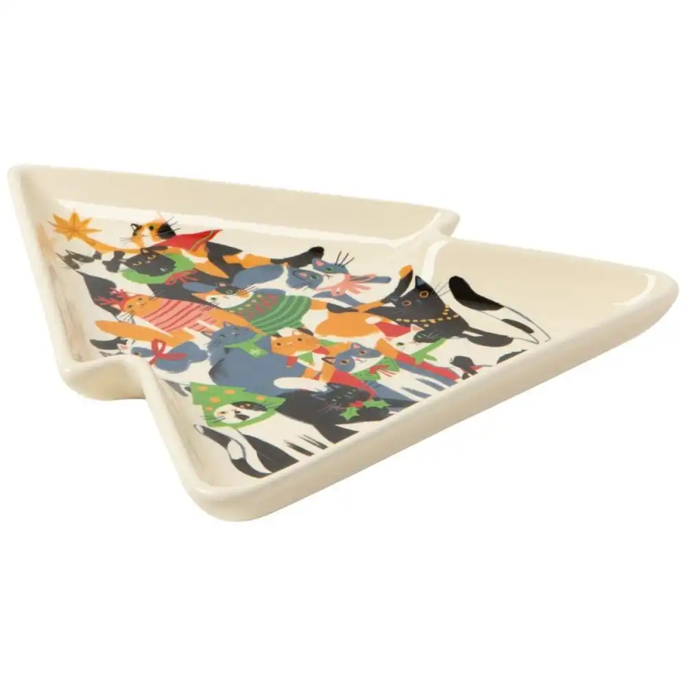 Alternative view of Danica Jubilee Christmas Shaped Dish | Kitty Carol